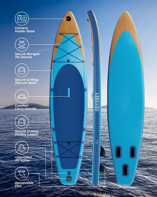 12FT Inflatable SUP with Electronic Air Pump