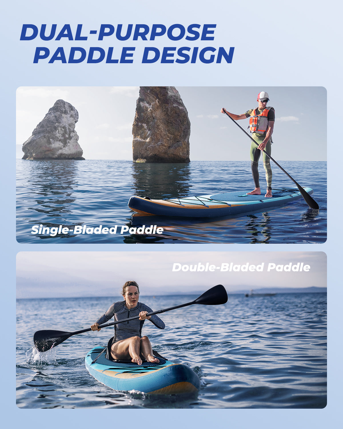 12FT Inflatable SUP with Electronic Air Pump