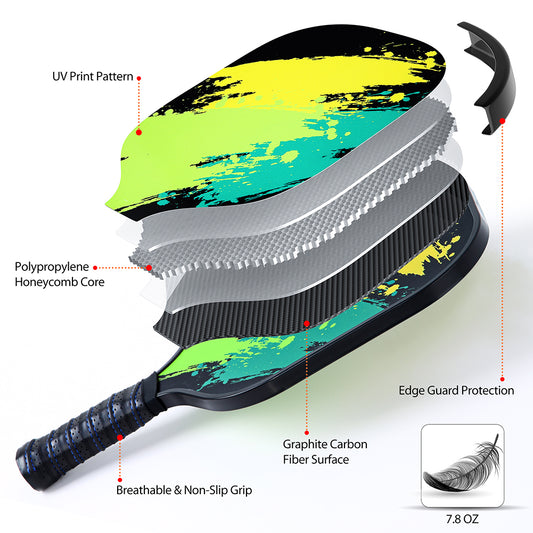 Pickleball Set Yellow Green