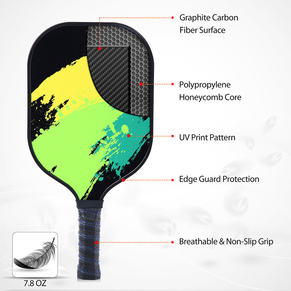 Pickleball Set Yellow Green