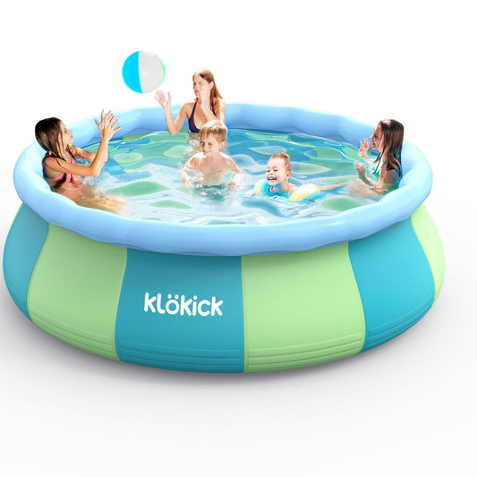 12 ft Family Easy Set Above Ground Pool with 1000 GPH Filter Pump, Ages 6+, Unisex