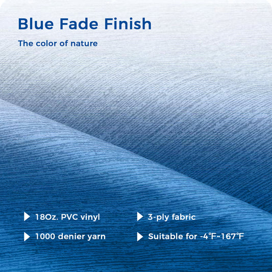 OXYGIE 14 x 8.5 ft RV Awning Blue