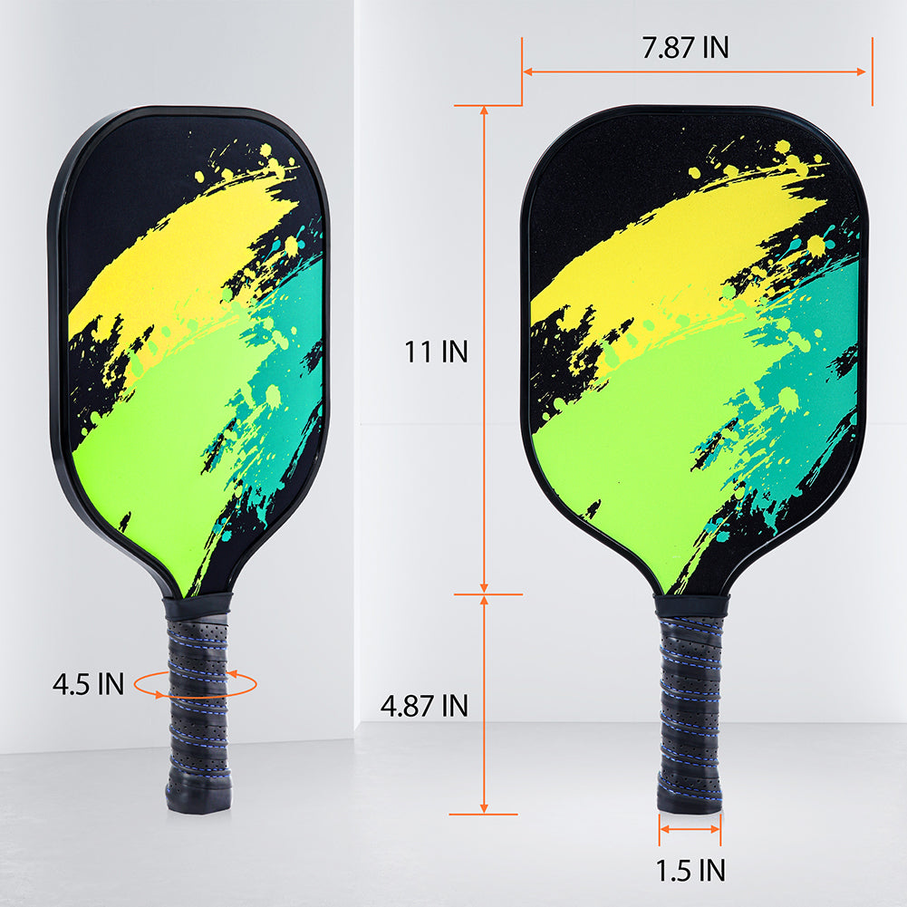 Pickleball Set Yellow Green