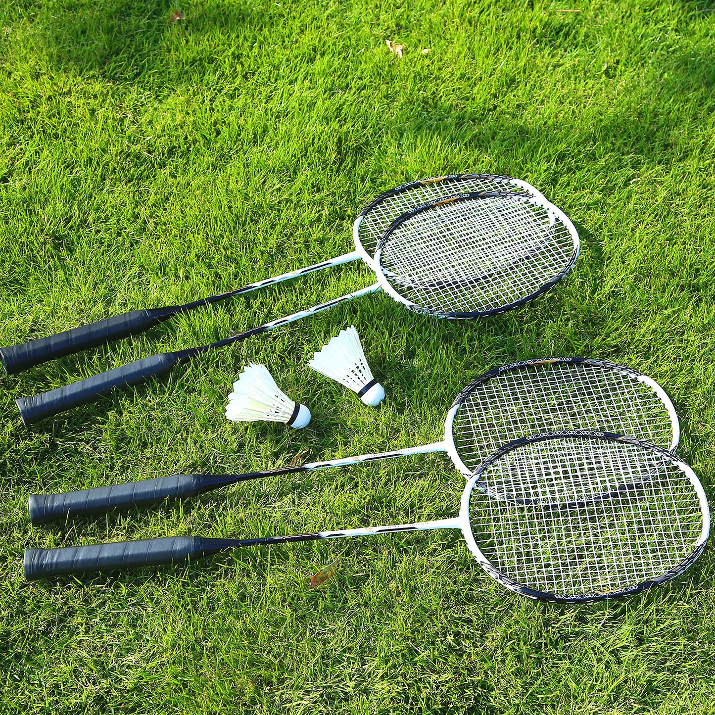 Badminton Set with Winch System