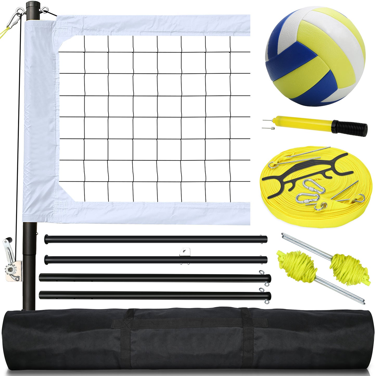 32*3 ft Volleyball Combo Set