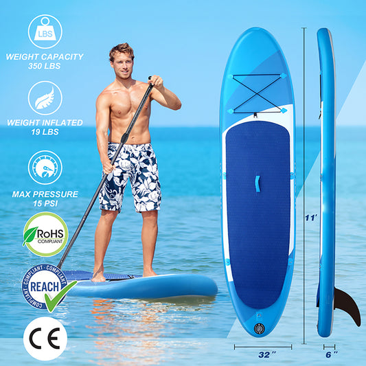 Inflatable Stand Up Paddle Board Royal Blue
