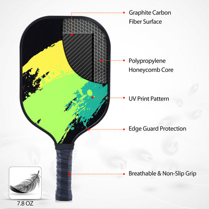 Pickleball Set Yellow Green