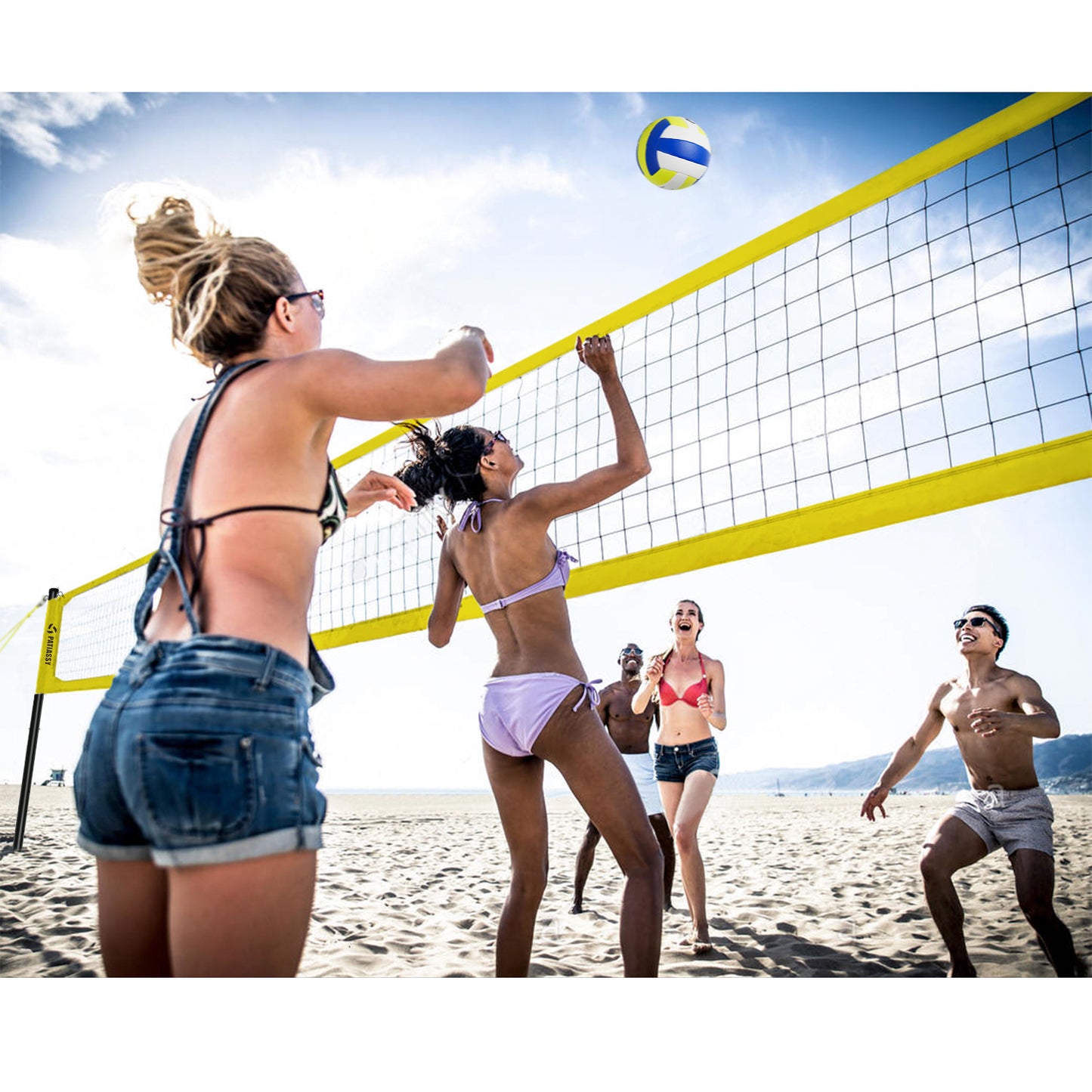 Outdoor Volleyball Net Set