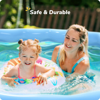 12 ft Family Easy Set Above Ground Pool with 1000 GPH Filter Pump, Ages 6+, Unisex