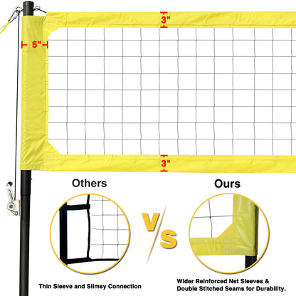 Outdoor Volleyball Net Set