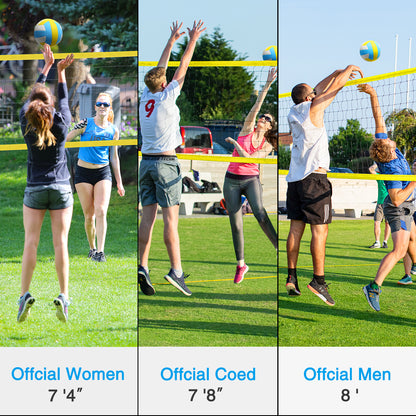 32 ft Outdoor Volleyball Net Set