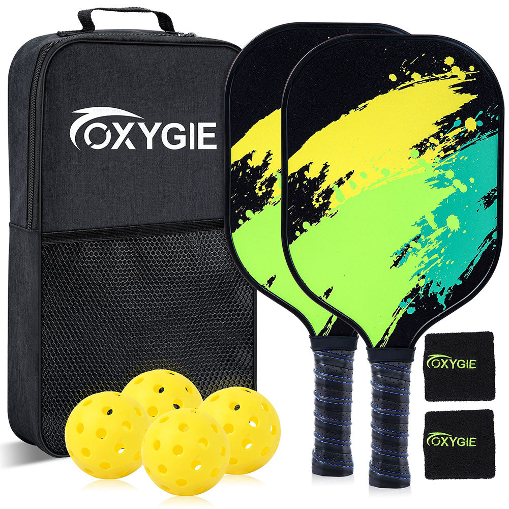 Pickleball Set Yellow Green